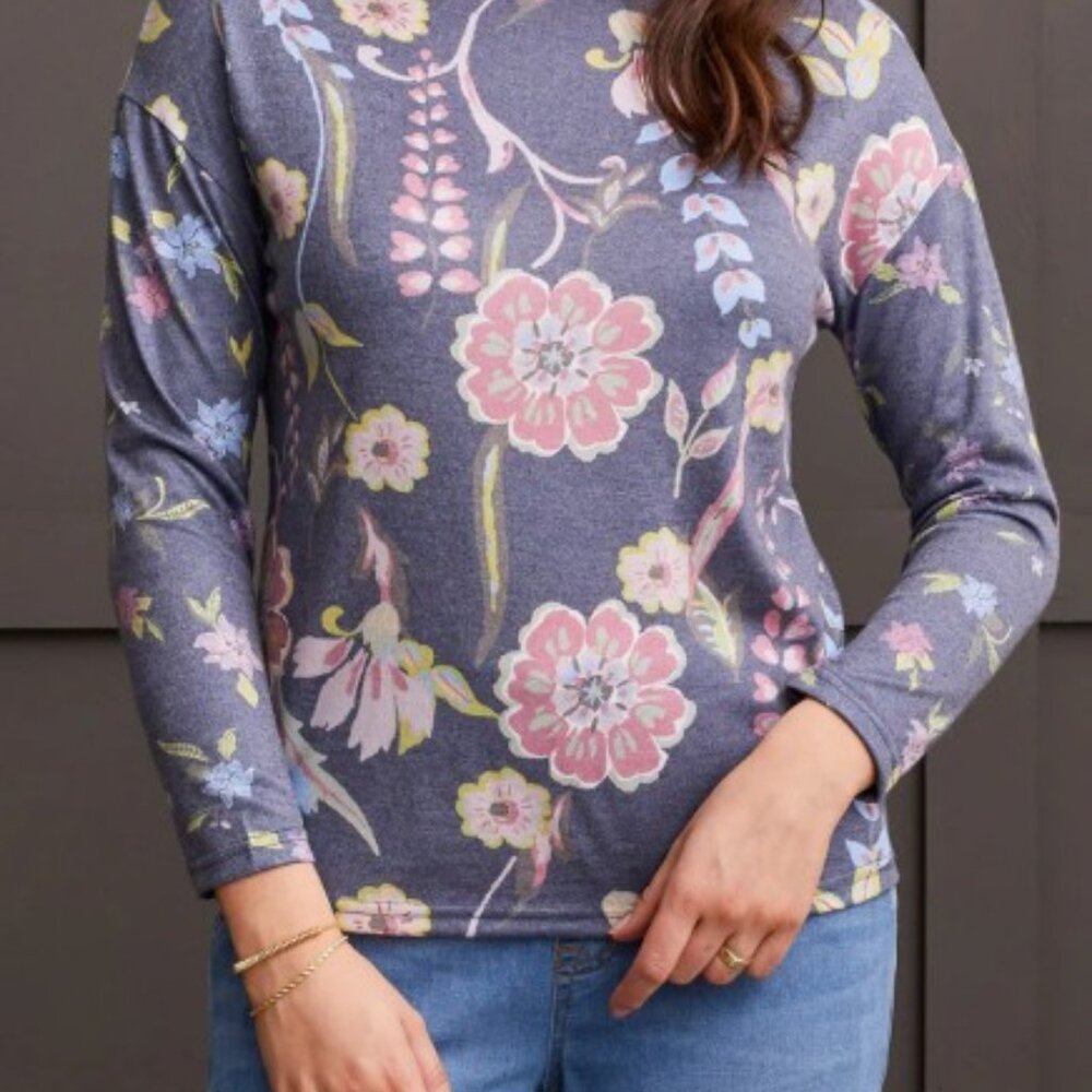 Tribal Flowers Light Spring Shirt